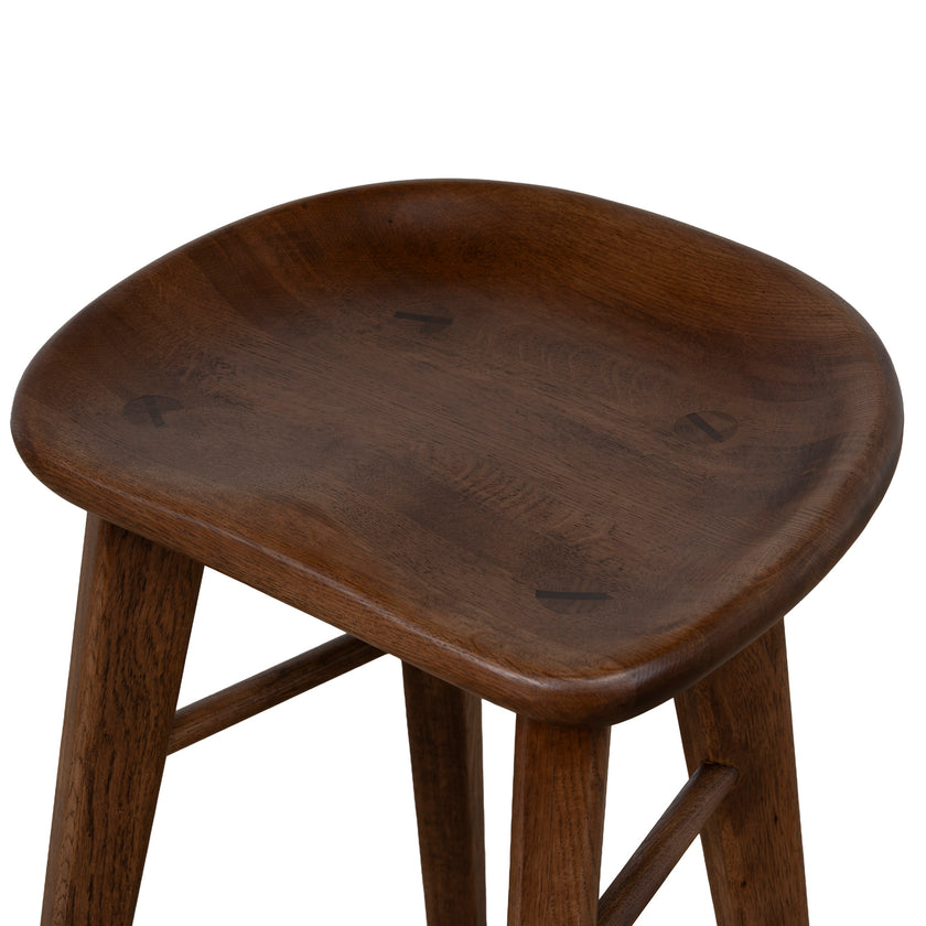 CBS12674-OW 67.5cm Bar Stool - Walnut Stain
