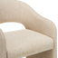 CBS12681-MR 65cm Fabric Bar Stool - Cobble Beige (Set of 2)