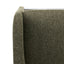 CBS12682-MR 65cm Fabric Bar Stool - Twill Green (Set of 2)