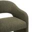 CBS12682-MR 65cm Fabric Bar Stool - Twill Green (Set of 2)
