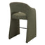 CBS12682-MR 65cm Fabric Bar Stool - Twill Green (Set of 2)