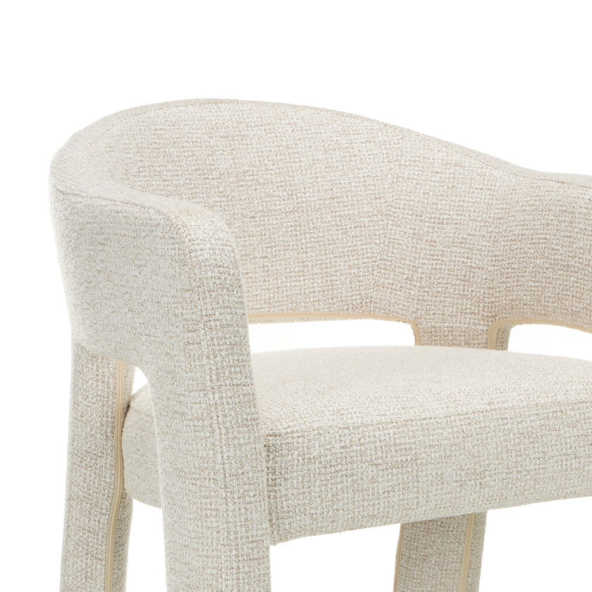 CBS12687-MR 66cm Fabric Bar Stool - Verona Ivory (Set of 2)