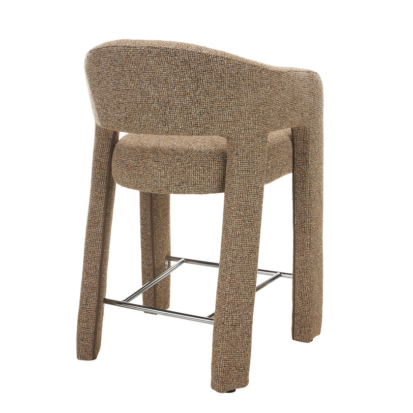 CBS12688-MR 66cm Fabric Bar Stool - Verona Light Tan (Set of 2)