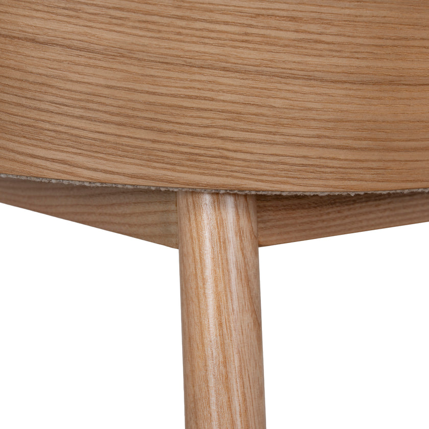 CBS12733-DR 65cm Natural Bar Stool - Verona Ivory