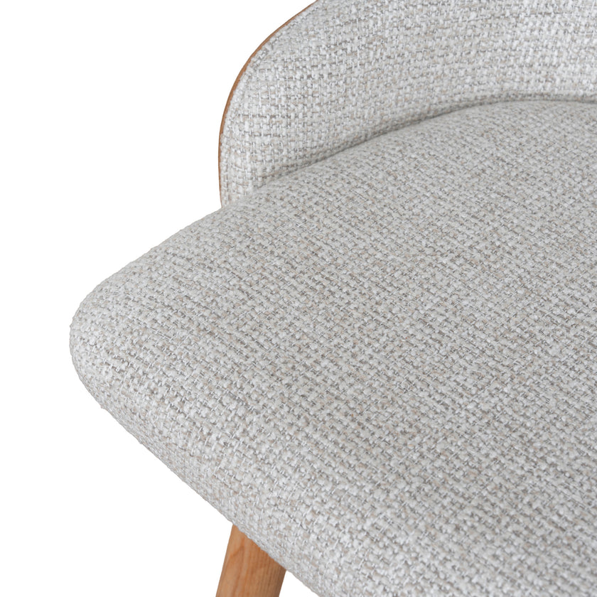CBS12733-DR 65cm Natural Bar Stool - Verona Ivory