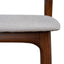 CBS12741-NX 65cm Walnut Bar Stool - Naxos Beige