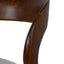 CBS12741-NX 65cm Walnut Bar Stool - Naxos Beige