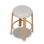 CBS12763-CI Natural Barstool - Cobble Beige