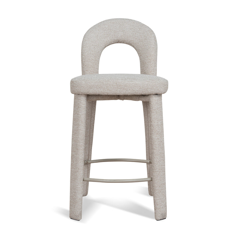 CBS12764-CI 68cm Creamy Barstool - Cobble Beige