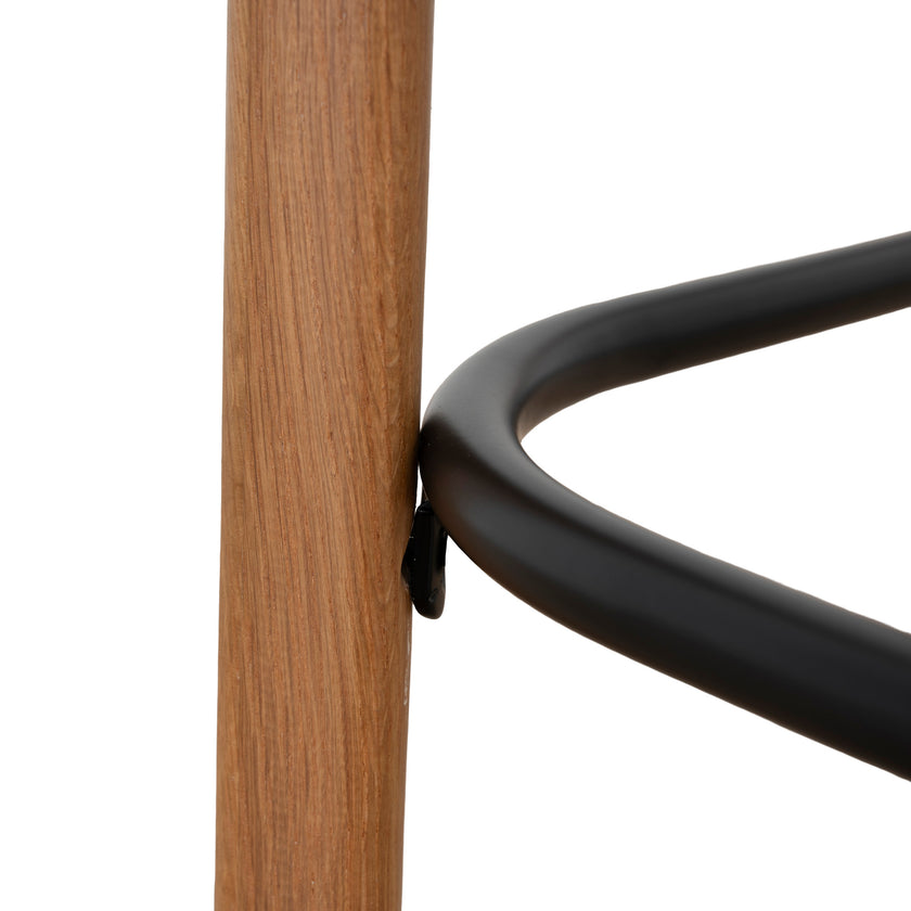 CBS12769-SD 65cm Natural Barstool - Drift Grey (Set of 2)