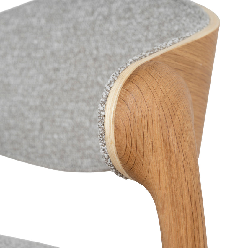 CBS12769-SD 65cm Natural Barstool - Drift Grey (Set of 2)