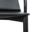 CBS12772-SD 65cm Barstool - Full Black (Set of 2)