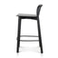 CBS12772-SD 65cm Barstool - Full Black (Set of 2)