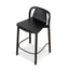 CBS12772-SD 65cm Barstool - Full Black (Set of 2)