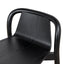 CBS12772-SD 65cm Barstool - Full Black (Set of 2)