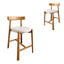 CBS12785-HN 65cm Natural Barstool - Califonia Beige (Set of 2)