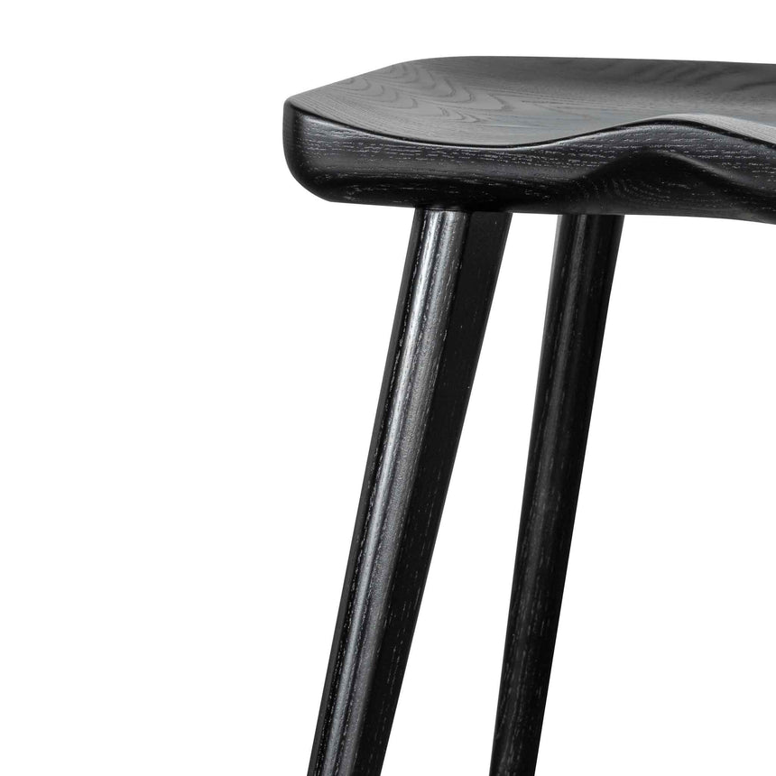 CBS6405-SU 45cm Barstool - Black (Set of 2)