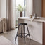 CBS6880-NH - 65cm Barstool - Full Black