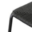 Ex Display - CBS6999-NH 65cm Rattan Barstool - Full Black