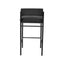 CBS8170-FH 65cm Bar Stool - Black Boucle (Set of 2)