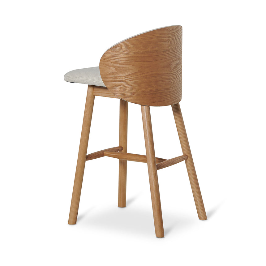 CBS8246-DR 65cm Natural Bar Stool - Beige