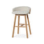 CBS8247-DR 65cm Natural Bar Stool - Beige