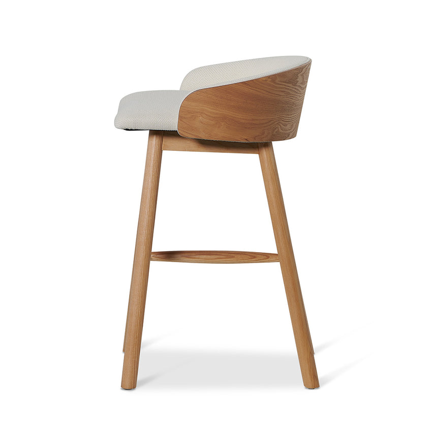 CBS8247-DR 65cm Natural Bar Stool - Beige