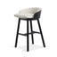 CBS8248-DR 65cm Black Bar Stool - Beige