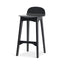 CBS8249-DR 65cm Bar Stool - Full Black