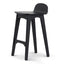 CBS8249-DR 65cm Bar Stool - Full Black