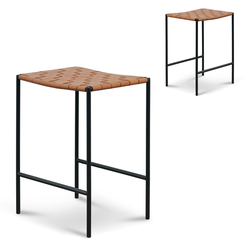 CDC10571-NX Natural Dining Chair - Naxos Tan (Set of 2)