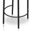 CBS8458-FH 63cm Bar Stool - Black Boucle (Set of 2)