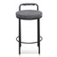 Ex Display - CBS8460-FHx2 65cm Bar Stool - Charcoal Grey