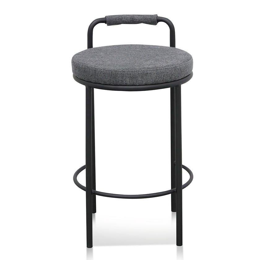 Ex Display - CBS8460-FHx2 65cm Bar Stool - Charcoal Grey