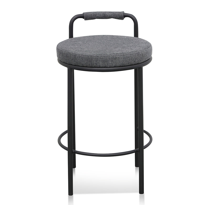 Ex Display - CBS8460-FHx2 65cm Bar Stool - Charcoal Grey