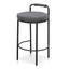 Ex Display - CBS8460-FHx2 65cm Bar Stool - Charcoal Grey