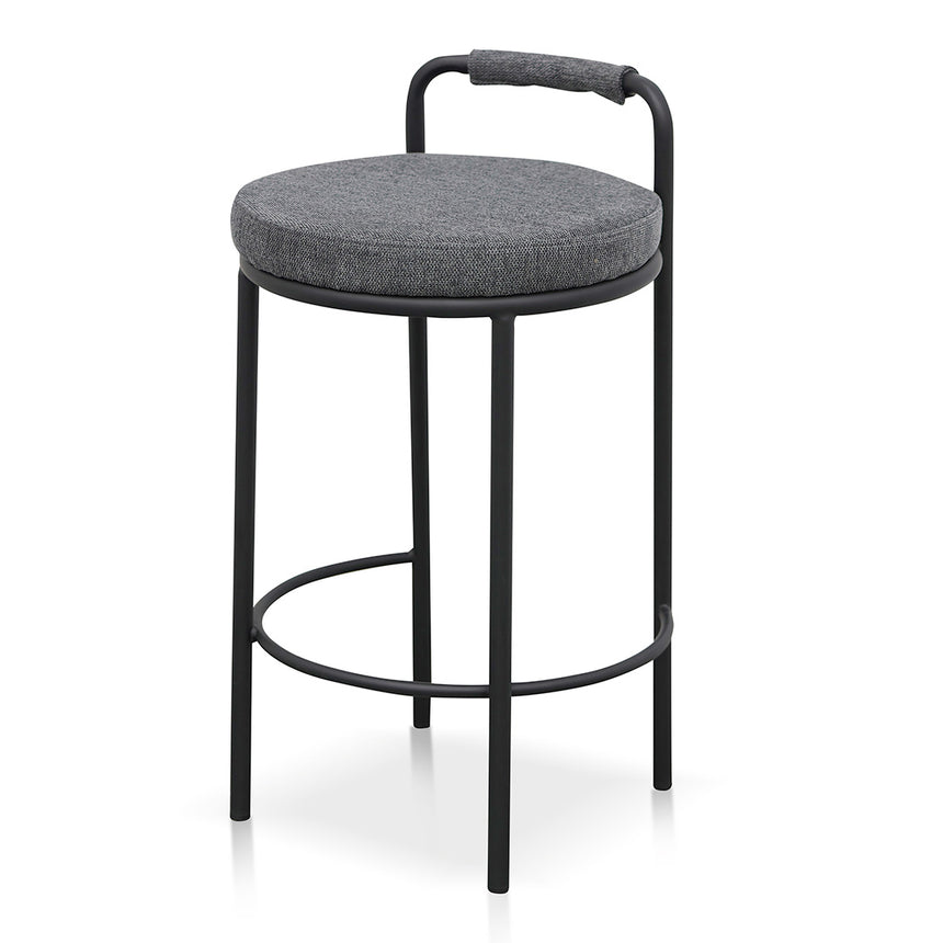 Ex Display - CBS8460-FHx2 65cm Bar Stool - Charcoal Grey