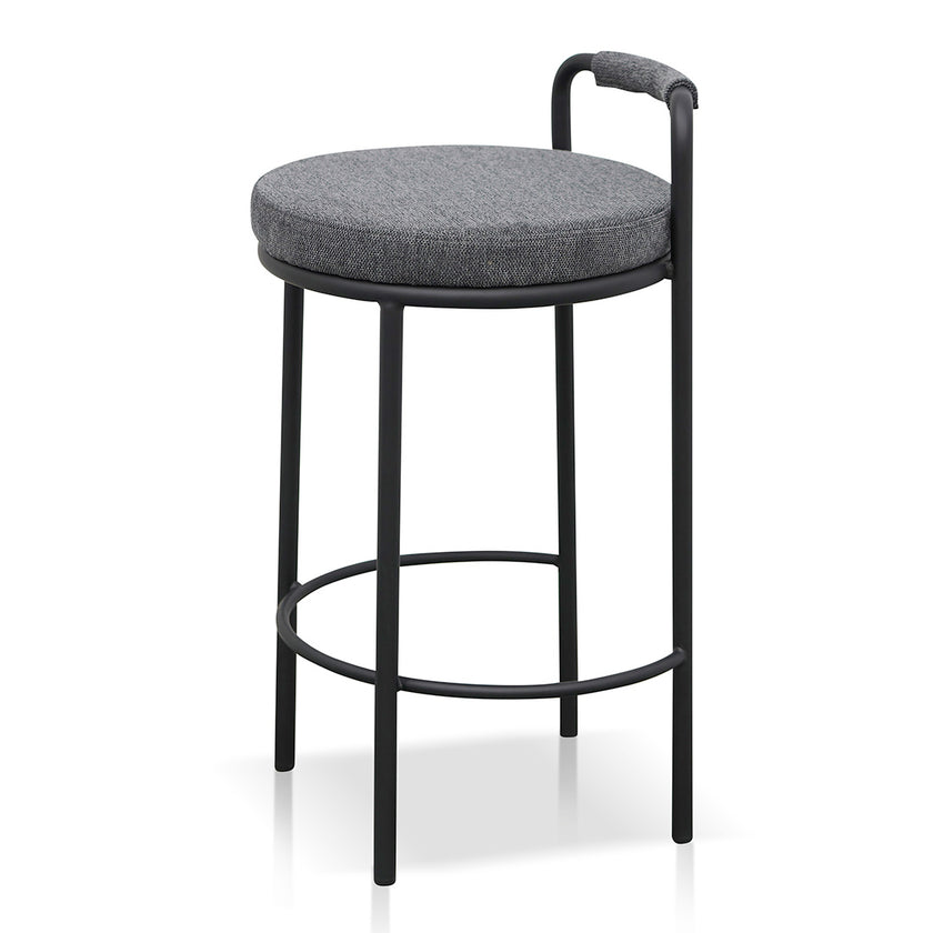Ex Display - CBS8460-FHx2 65cm Bar Stool - Charcoal Grey