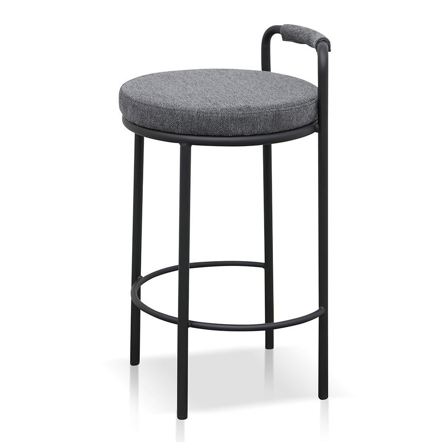 Ex Display - CBS8460-FHx2 65cm Bar Stool - Charcoal Grey