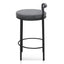 Ex Display - CBS8460-FHx2 65cm Bar Stool - Charcoal Grey