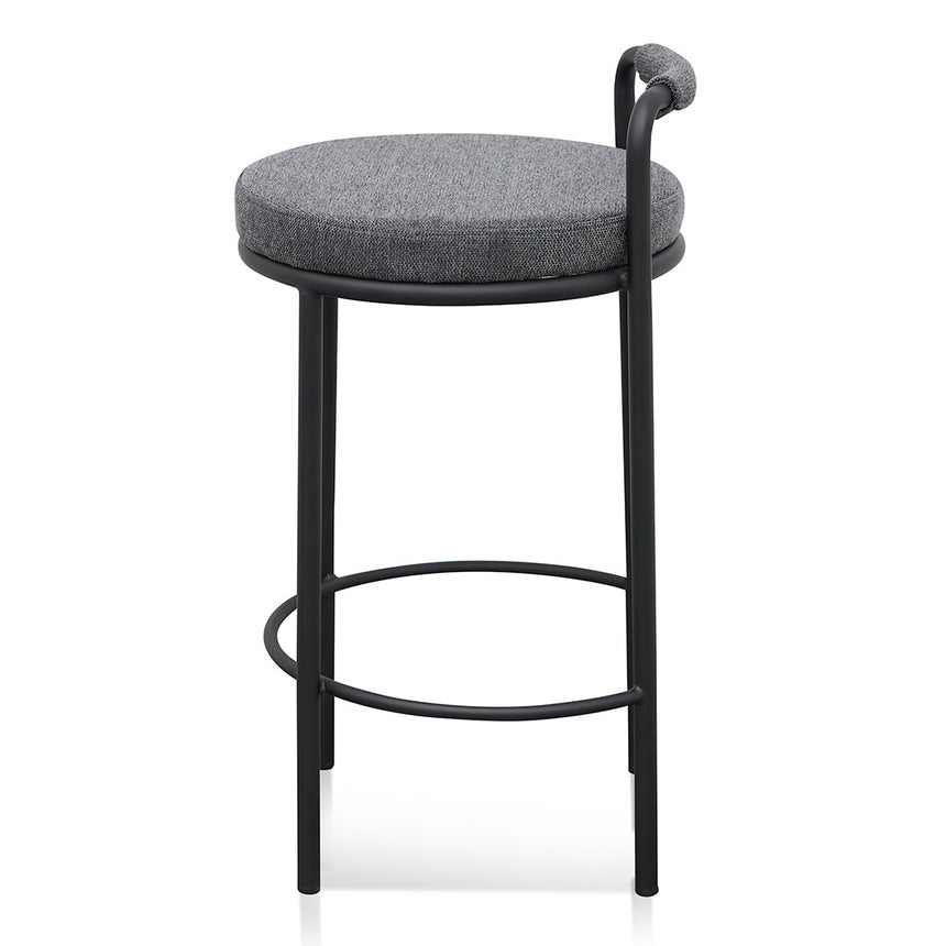 Ex Display - CBS8460-FHx2 65cm Bar Stool - Charcoal Grey