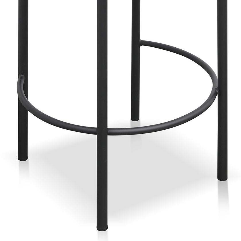Ex Display - CBS8460-FHx2 65cm Bar Stool - Charcoal Grey