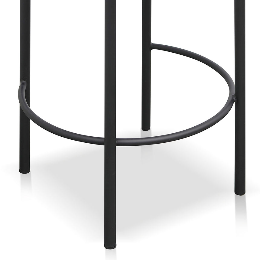 Ex Display - CBS8460-FHx2 65cm Bar Stool - Charcoal Grey