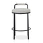 BS8461-FHx2 65cm Bar Stool - Coastal Light Grey (Set of 2)