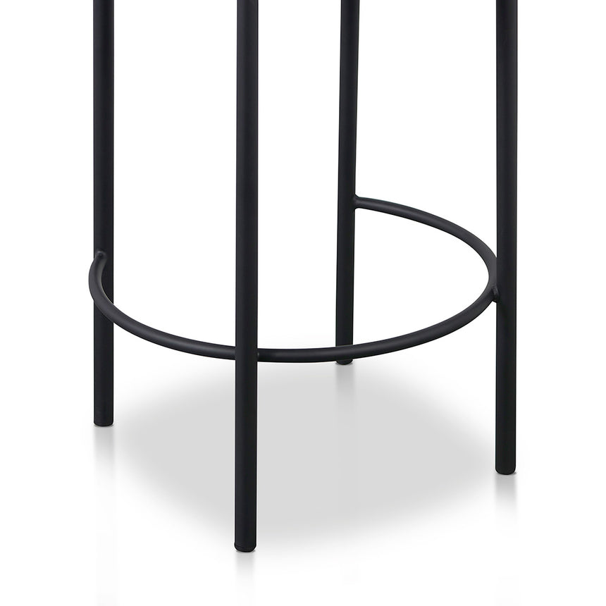 BS8461-FHx2 65cm Bar Stool - Coastal Light Grey (Set of 2)