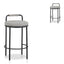 CBS8461-FHx2 65cm Bar Stool - Coastal Light Grey (Set of 2)
