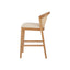 CBS8595-LJ Fabric Barstool - Light Beige