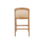 CBS10556-LJ Fabric Barstool - Dawn Beige