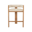 CBS10557-LJ Natural Barstool - Dawn Beige