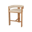 CBS10557-LJ Natural Barstool - Dawn Beige
